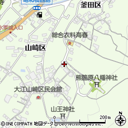 広島県尾道市因島中庄町山崎区430周辺の地図