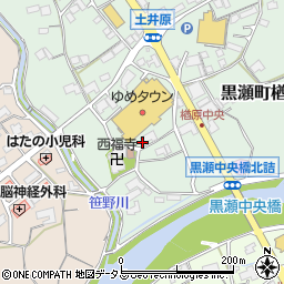 広島県東広島市黒瀬町楢原92周辺の地図