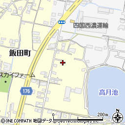 香川県高松市飯田町1264-3周辺の地図