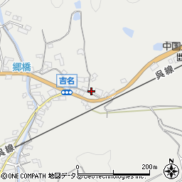 広島県竹原市吉名町231周辺の地図