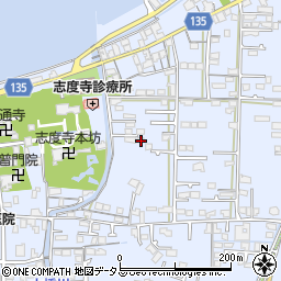 香川県さぬき市志度1190-3周辺の地図