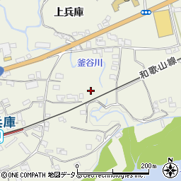 和歌山県橋本市隅田町下兵庫110周辺の地図