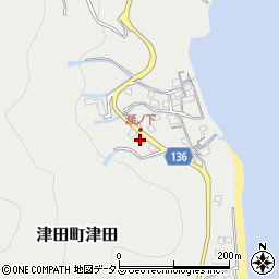 香川県さぬき市津田町津田3806-2周辺の地図