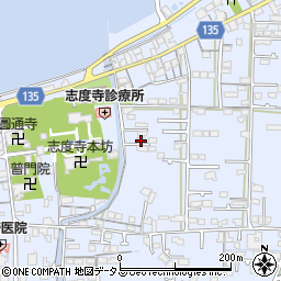 香川県さぬき市志度1190-7周辺の地図