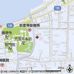 香川県さぬき市志度1190-13周辺の地図
