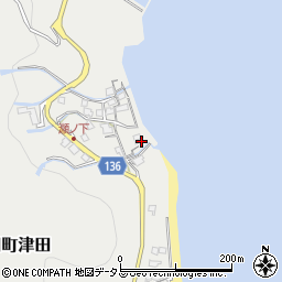 香川県さぬき市津田町津田3789-1周辺の地図