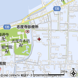 香川県さぬき市志度1190-12周辺の地図