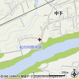 和歌山県橋本市隅田町中下232周辺の地図