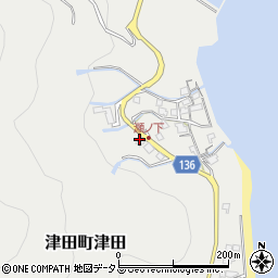 香川県さぬき市津田町津田3806-5周辺の地図