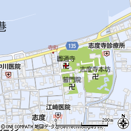 圓通寺周辺の地図