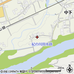 和歌山県橋本市隅田町中下244周辺の地図