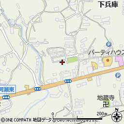 和歌山県橋本市隅田町下兵庫622周辺の地図