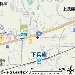 和歌山県橋本市隅田町下兵庫18周辺の地図