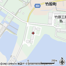 竹原浄化センター周辺の地図