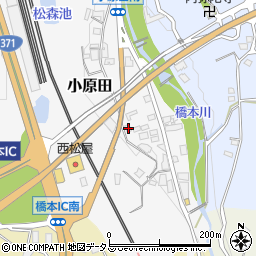 和歌山県橋本市小原田30周辺の地図