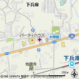 和歌山県橋本市隅田町下兵庫517周辺の地図
