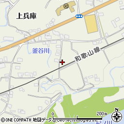和歌山県橋本市隅田町上兵庫29周辺の地図