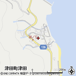 香川県さぬき市津田町津田3797-1周辺の地図