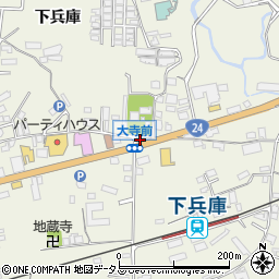 和歌山県橋本市隅田町下兵庫16周辺の地図