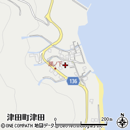 香川県さぬき市津田町津田3797周辺の地図