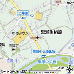 広島県東広島市黒瀬町楢原167周辺の地図