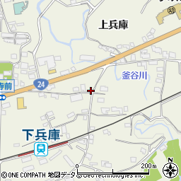 和歌山県橋本市隅田町下兵庫89周辺の地図