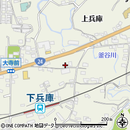 和歌山県橋本市隅田町下兵庫87周辺の地図