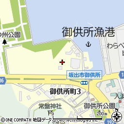 株式会社四電工　坂出営業所周辺の地図