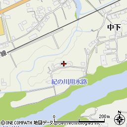 和歌山県橋本市隅田町中下107周辺の地図