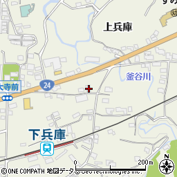 和歌山県橋本市隅田町下兵庫88周辺の地図