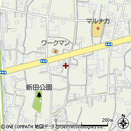 香川県高松市新田町甲2551-6周辺の地図