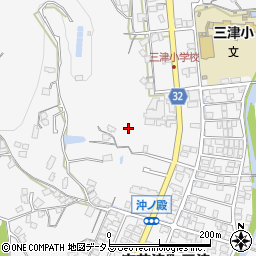 広島県東広島市安芸津町三津4619周辺の地図