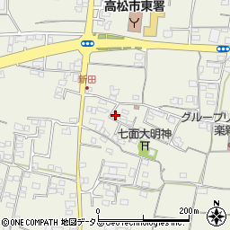 香川県高松市新田町甲917-2周辺の地図