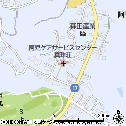 阿児ケアサービスセンター真珠荘周辺の地図