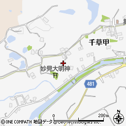 兵庫県洲本市千草甲279周辺の地図