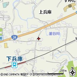 和歌山県橋本市隅田町下兵庫111周辺の地図