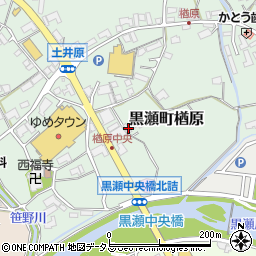 広島県東広島市黒瀬町楢原170周辺の地図