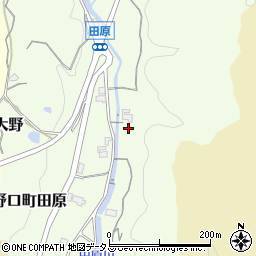 和歌山県橋本市高野口町田原67周辺の地図