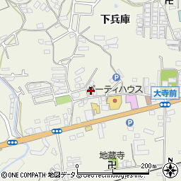 和歌山県橋本市隅田町下兵庫722周辺の地図