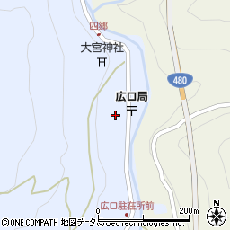 和歌山県伊都郡かつらぎ町広口1197周辺の地図