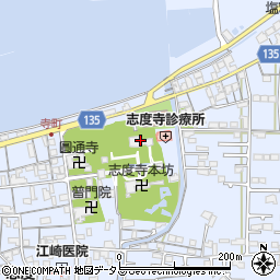 志度寺周辺の地図