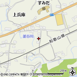 和歌山県橋本市隅田町上兵庫14周辺の地図