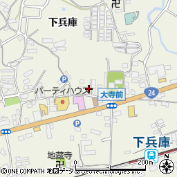 和歌山県橋本市隅田町下兵庫728周辺の地図