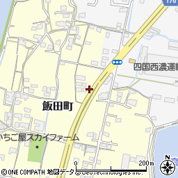 香川県高松市飯田町1274周辺の地図