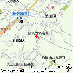 広島県尾道市因島中庄町釜田区377周辺の地図