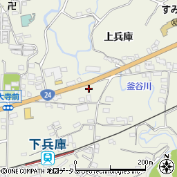 和歌山県橋本市隅田町下兵庫91周辺の地図