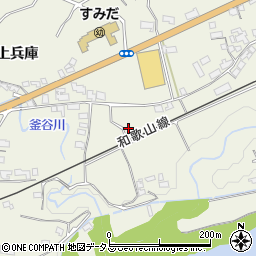和歌山県橋本市隅田町上兵庫40周辺の地図