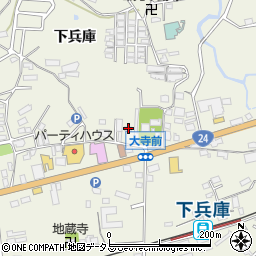 和歌山県橋本市隅田町下兵庫731周辺の地図