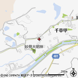 兵庫県洲本市千草甲280-1周辺の地図