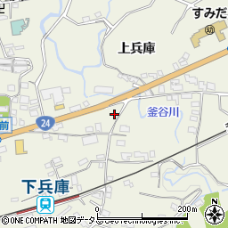 和歌山県橋本市隅田町下兵庫92周辺の地図